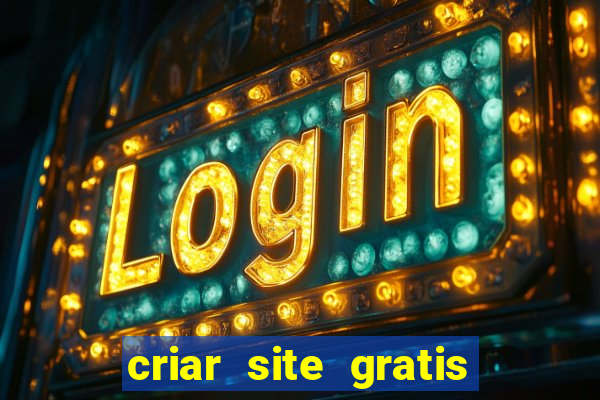 criar site gratis de jogos